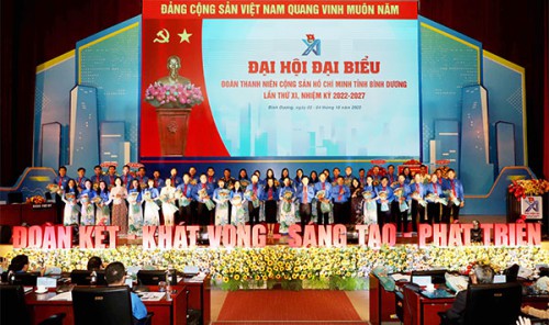 BCH Đoàn tỉnh Bình Dương   NK 2022 2027