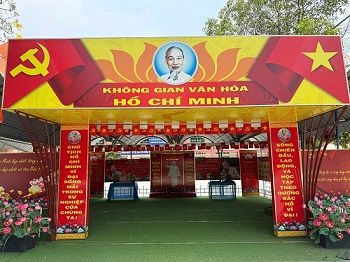 Không gian văn hóa Hồ chí Minh - Trường TH Trần Quốc Tuấn