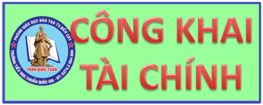 Công khai quyết ngân sách quý 4 - Năm 2023 của trường TH Trần Quốc Tuấn